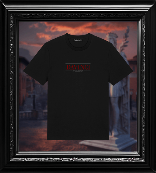 UOMO VITRUVIANO | T-SHIRT NERA - COLORED